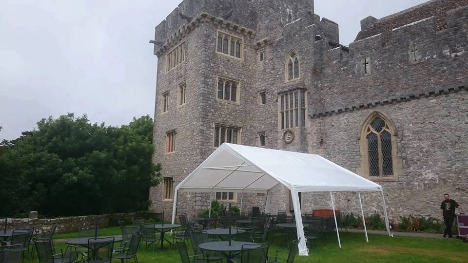 Marquee at a church