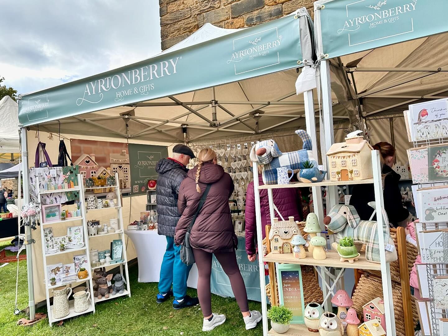 Gift Shop gazebo set up