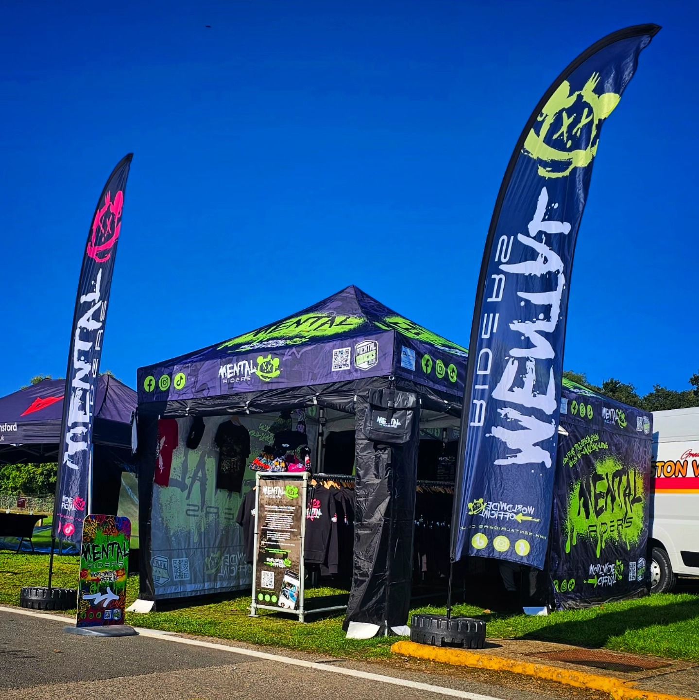 mental riders gazebo set up