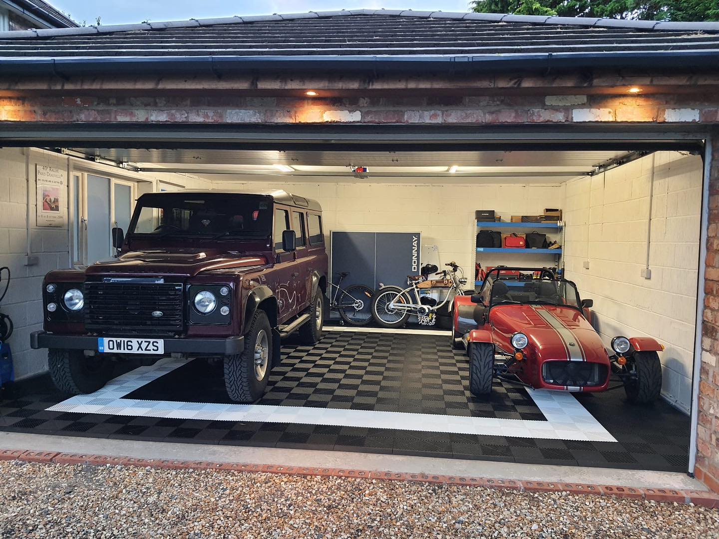 double garage swisstrax