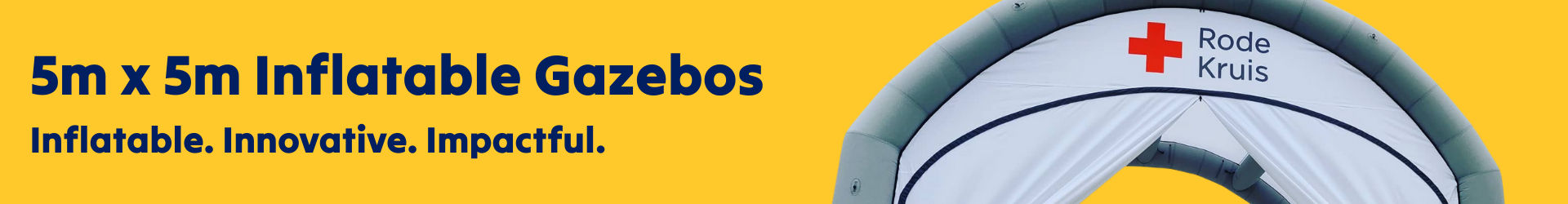 inflatable gazebos banner