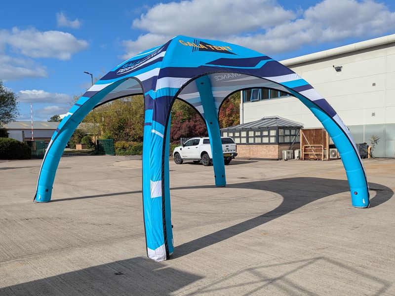 Inflatable event shelter
