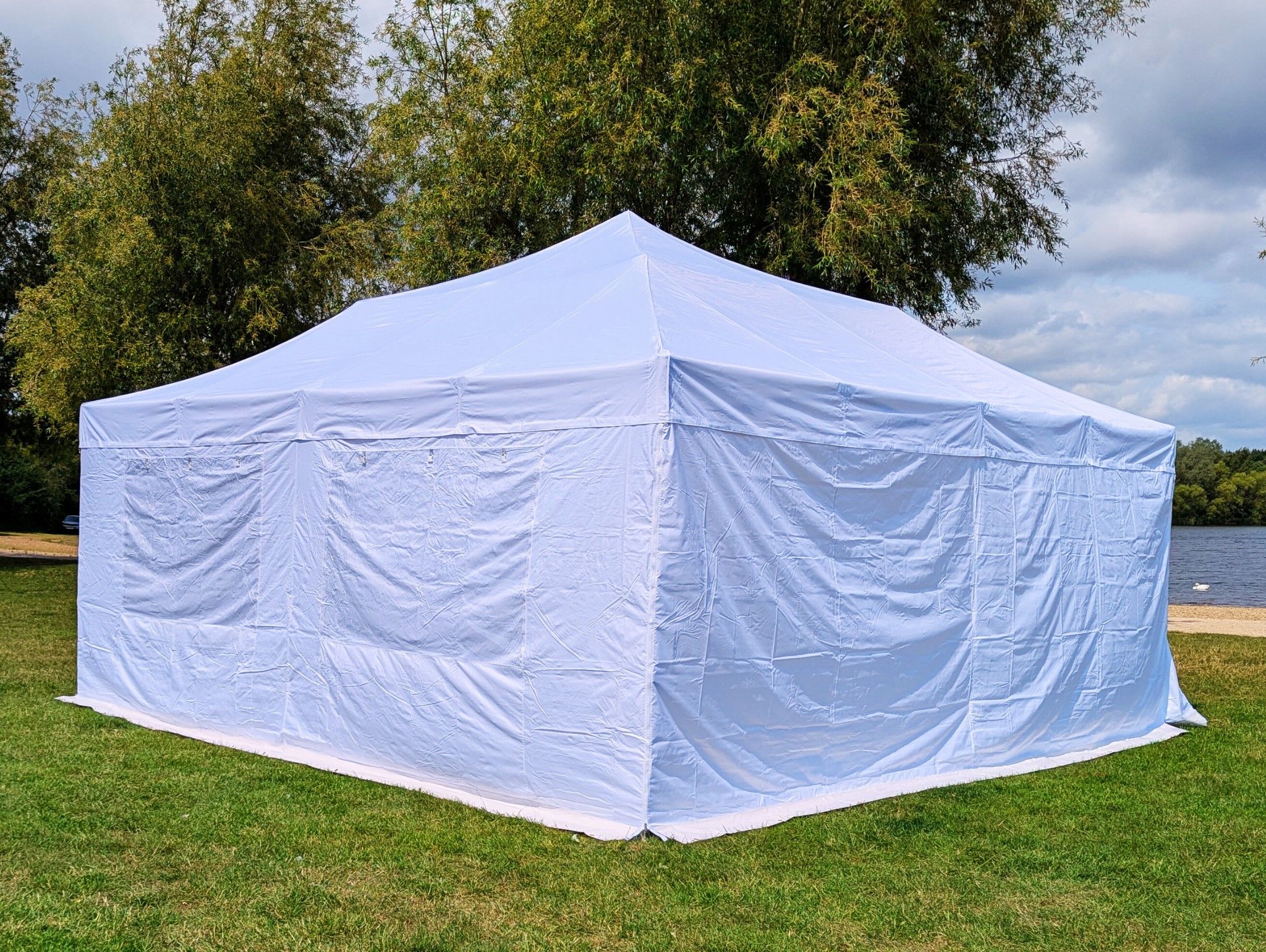 Extreme use 6m x 6m pop up gazebo