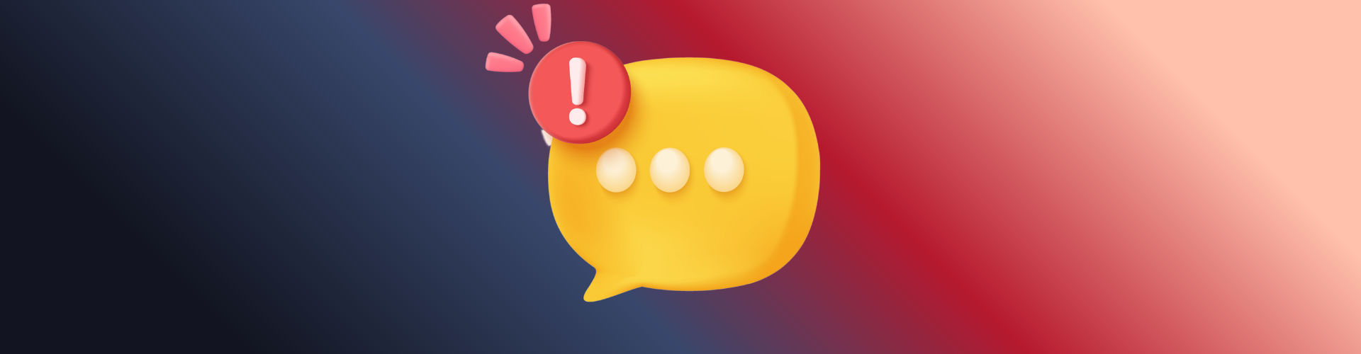 Advice vector on gradient background