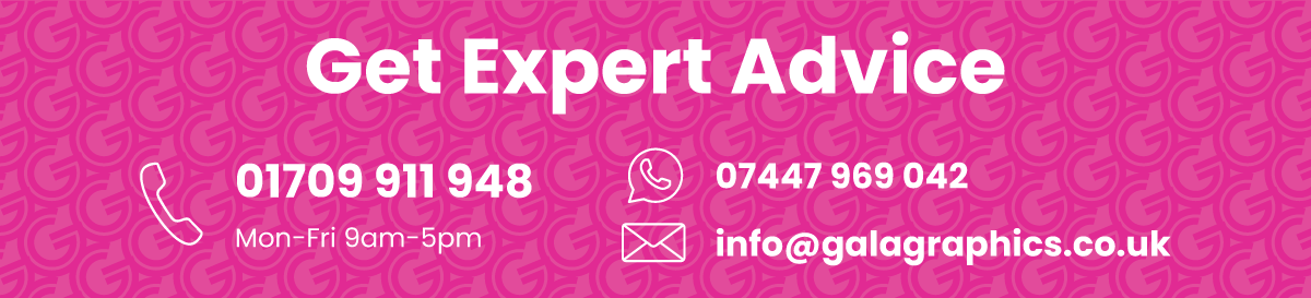 expert advice from Gala Graphics