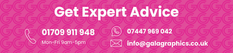 Expert advice from Gala Graphics