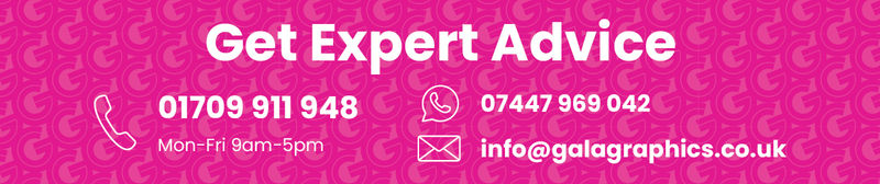 Expert advice from Gala Graphics