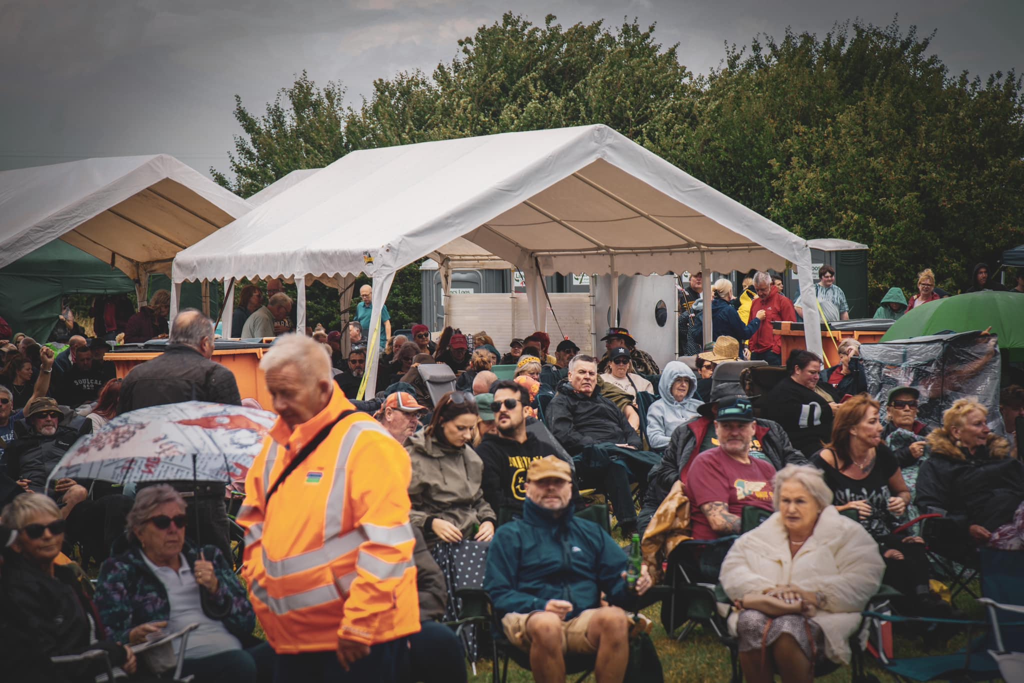 marquee used at festival