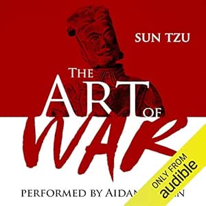 Book cover for the art of war, by sun tzu