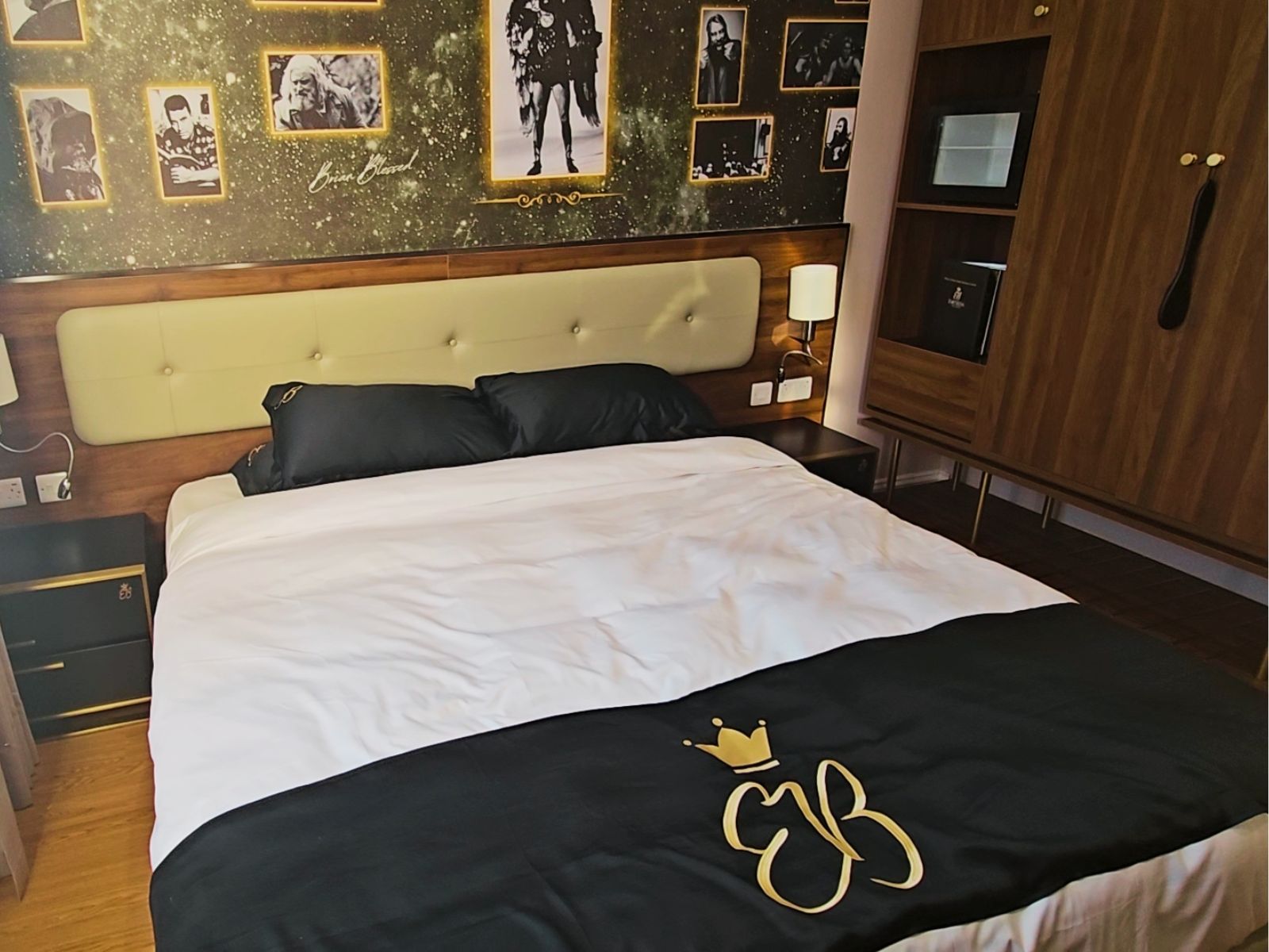 Bedroom in Empress Rooms, Mexborough