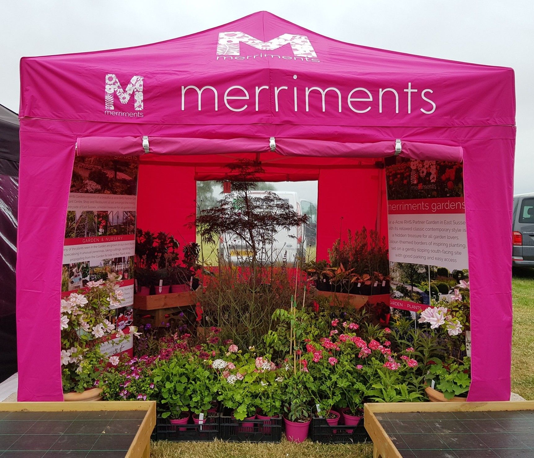 Flower Gazebo Stall