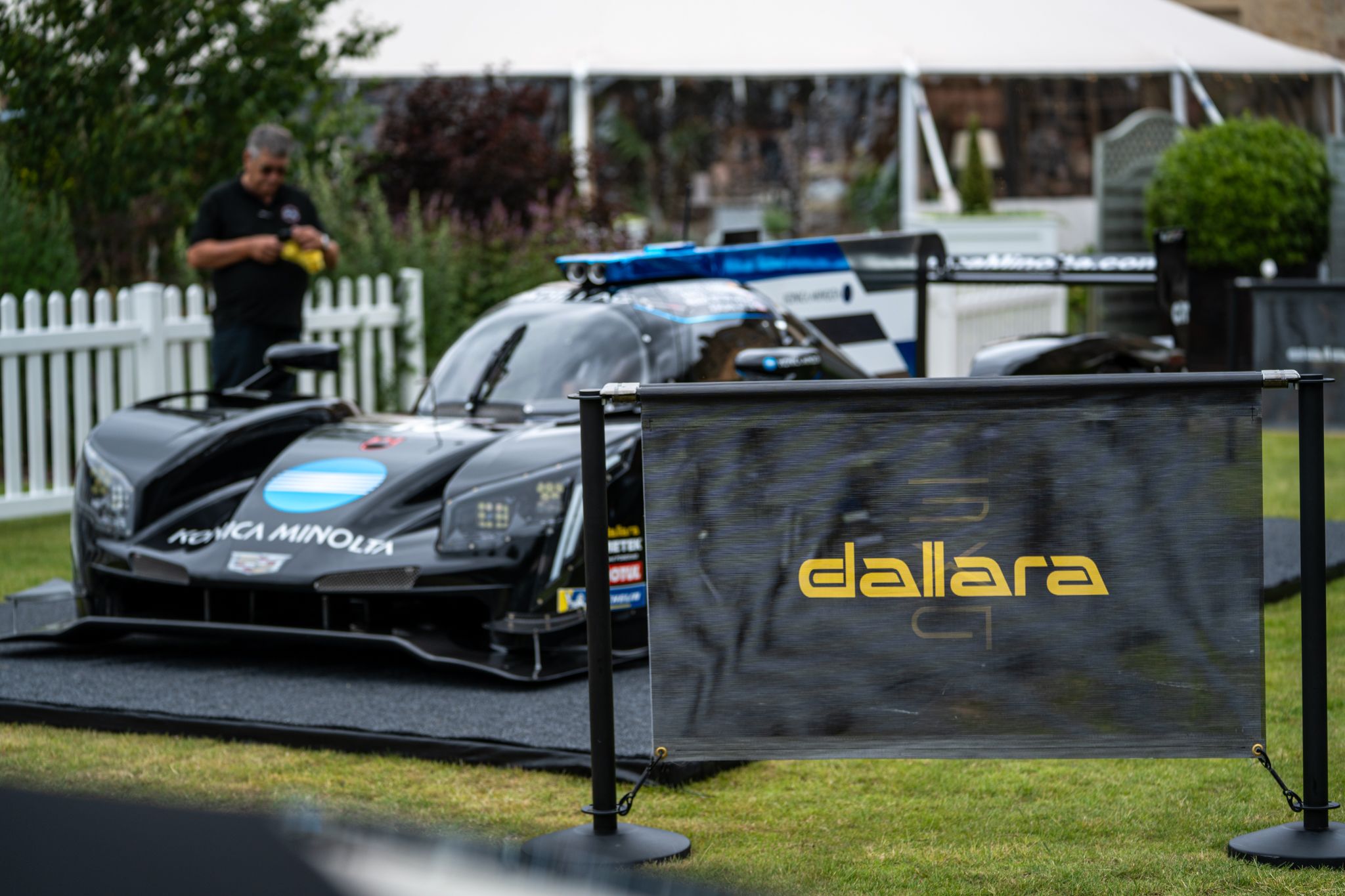 Printed café barrier