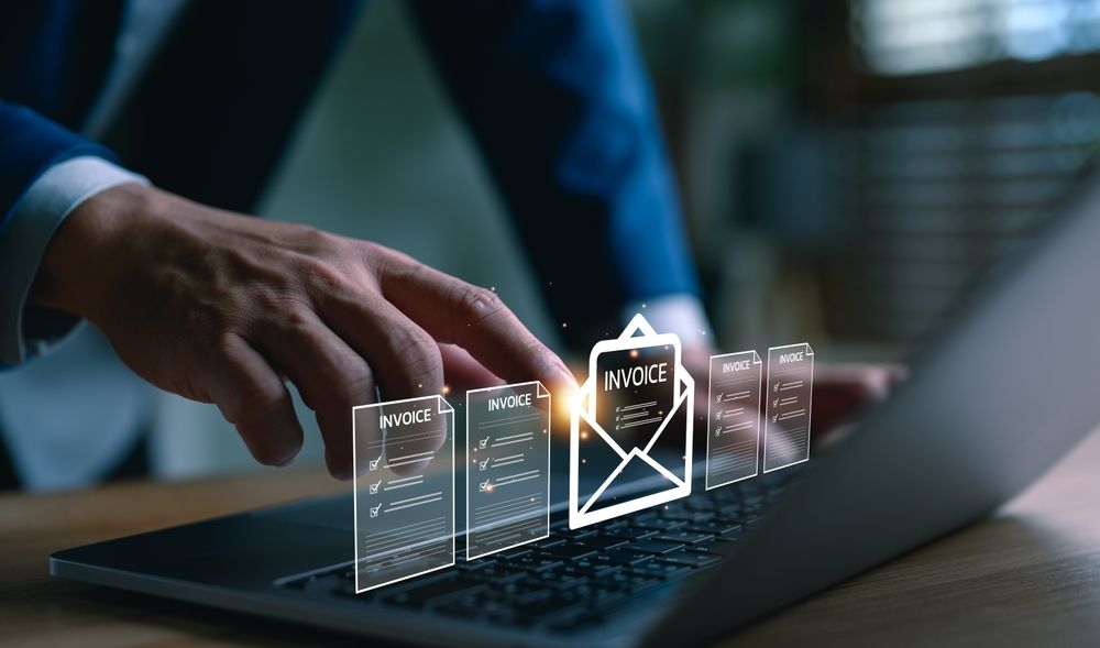 visual representing digital invoices