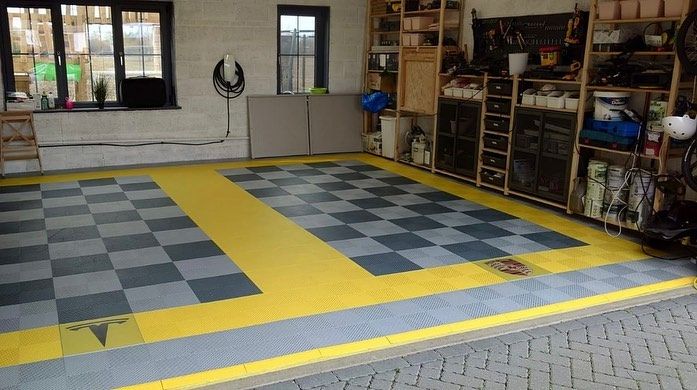 Smoothtrax garage flooring