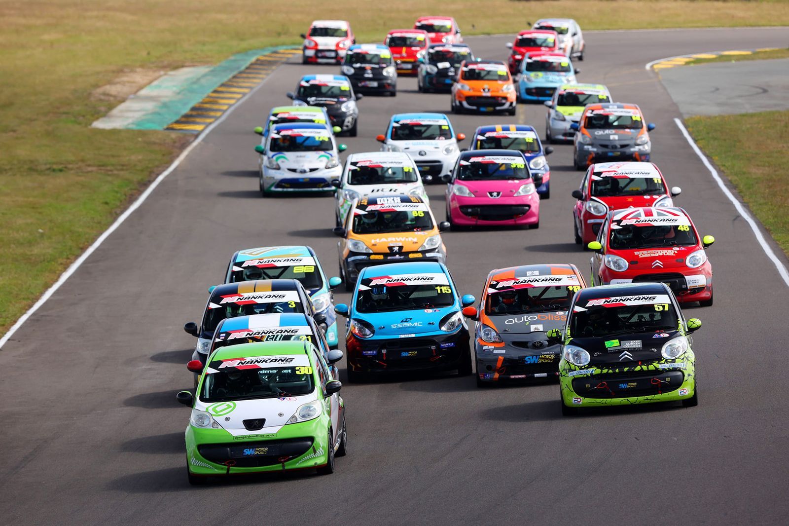 citroen c1 race anglesey