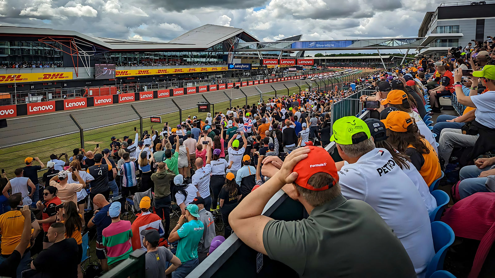 spectator side of silverstone
