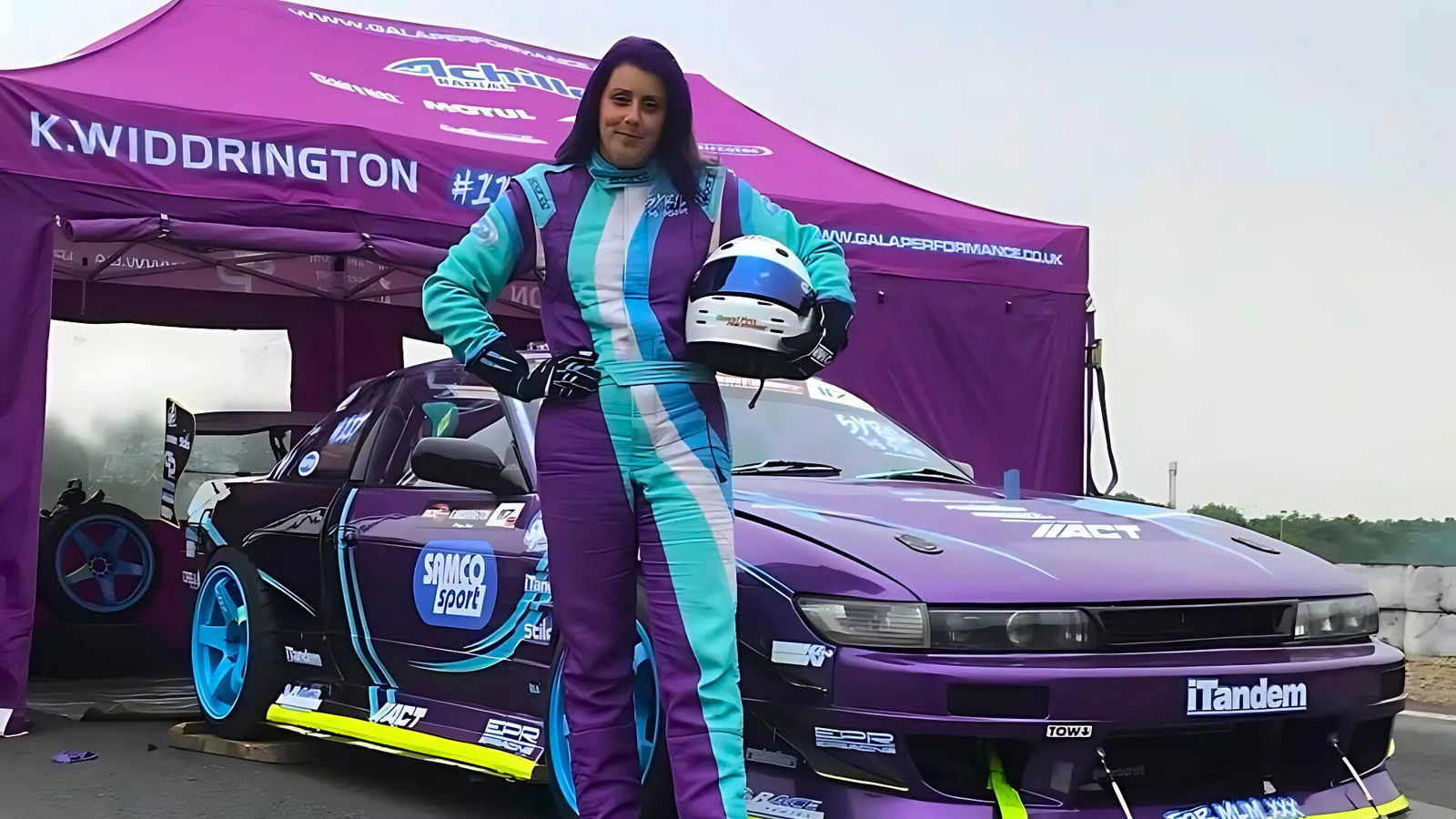 Branded Gazebo And Racer