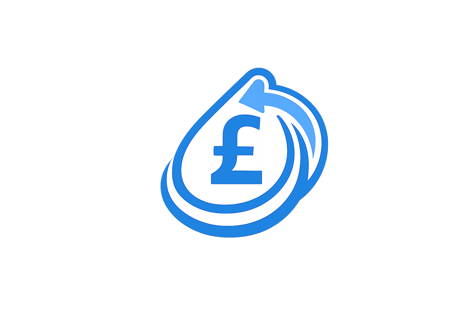 blue icon showing direct debit