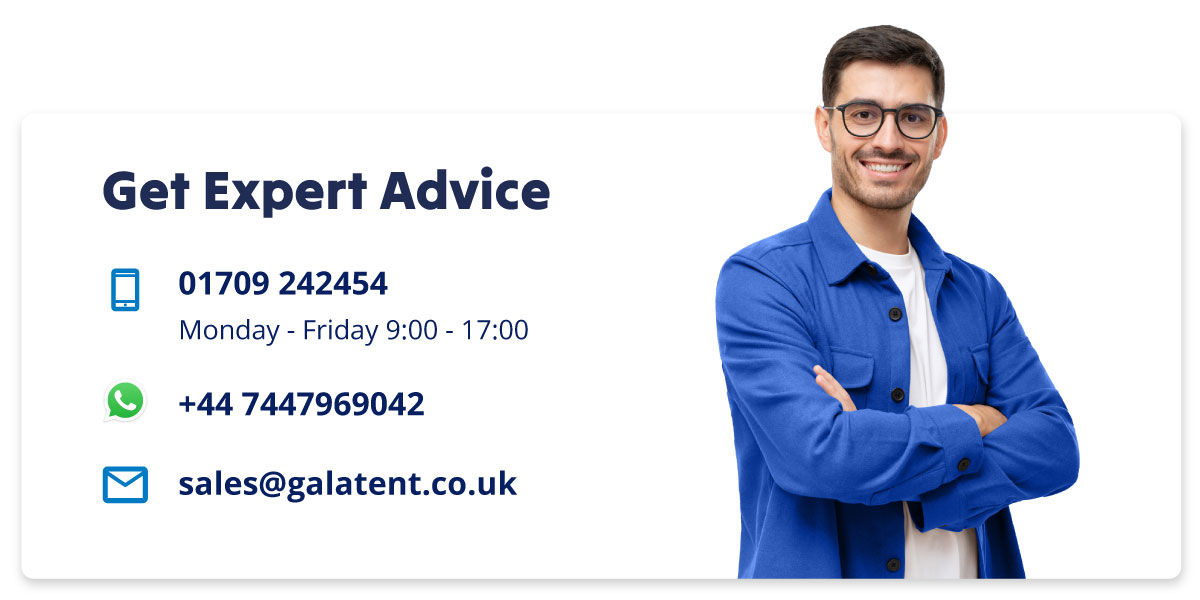 expert advice from Gala Tent