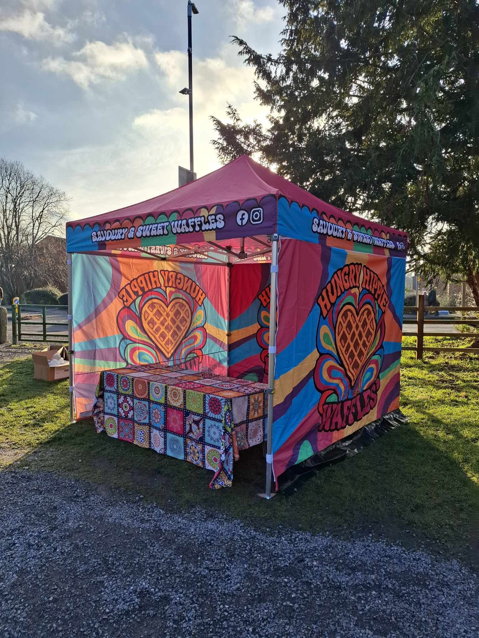 Waffle Stall Gazebo