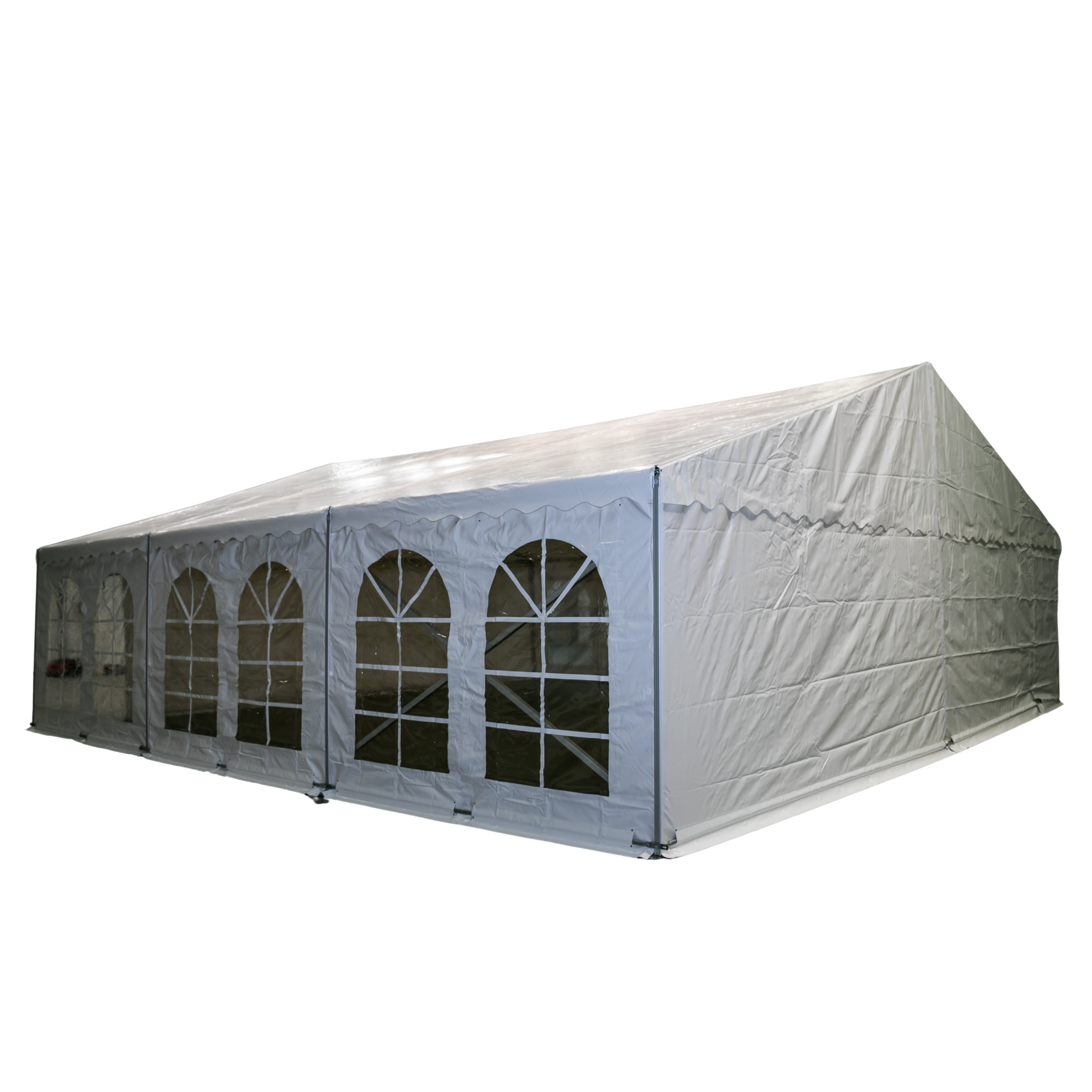 a taupe pop up marquee