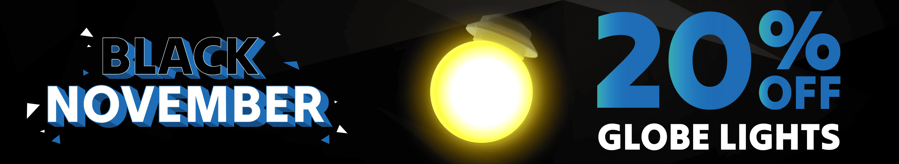 Gala Tent cheap globe lights black friday