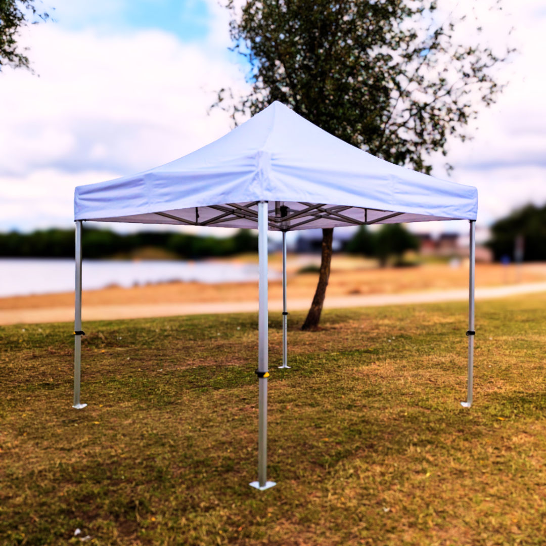 white pop up gazebo
