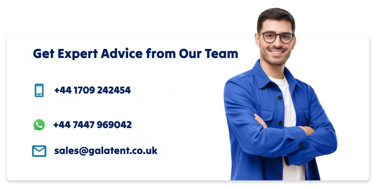 Expert advice from Gala Tent