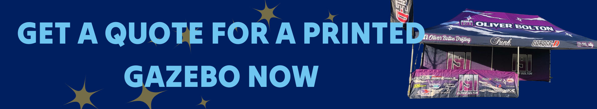 get a quote for a printed gazebo