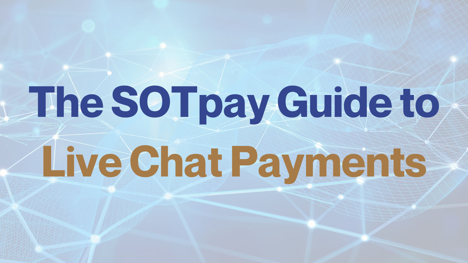 live chat payments guide