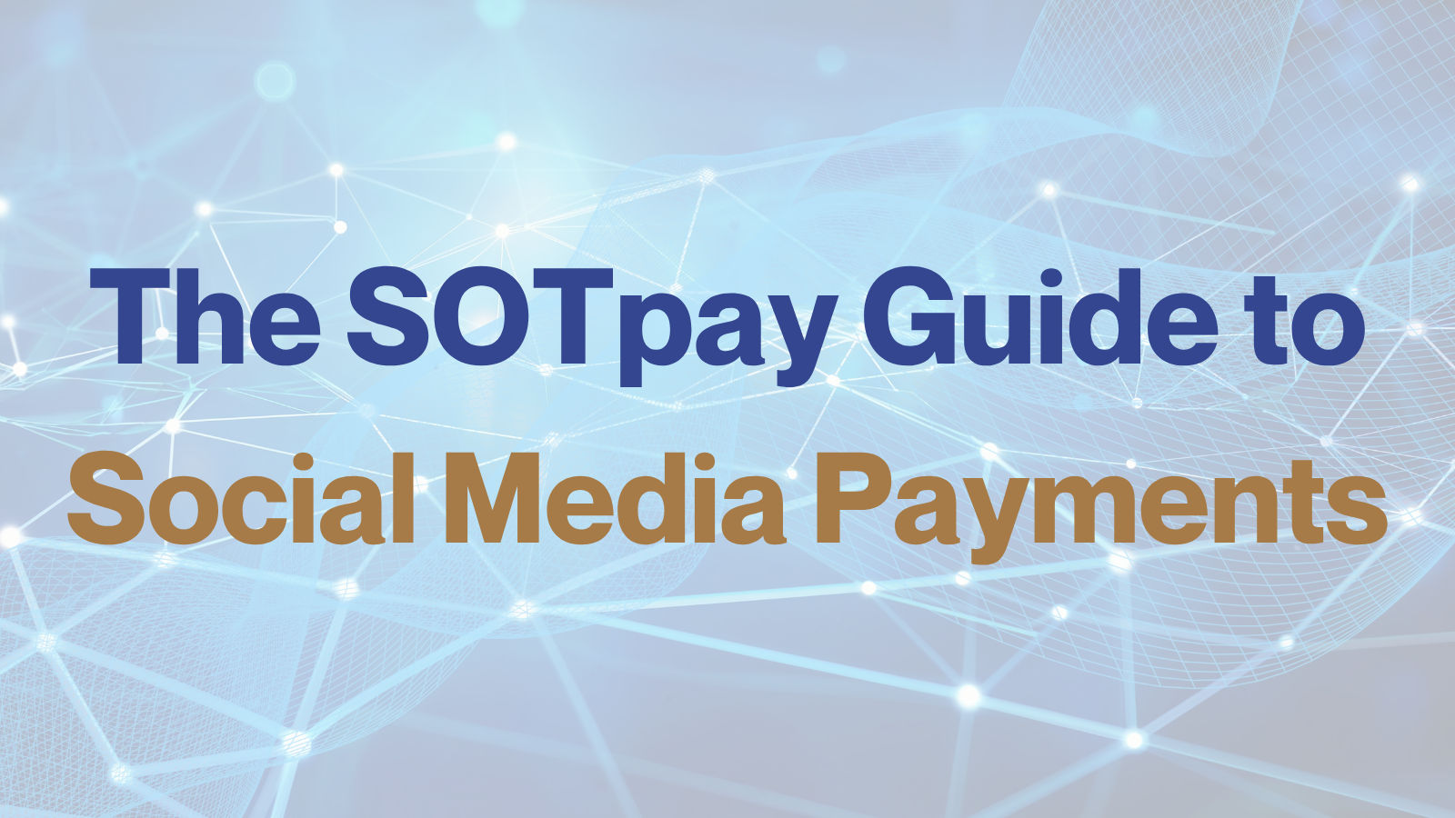 social media payments guide