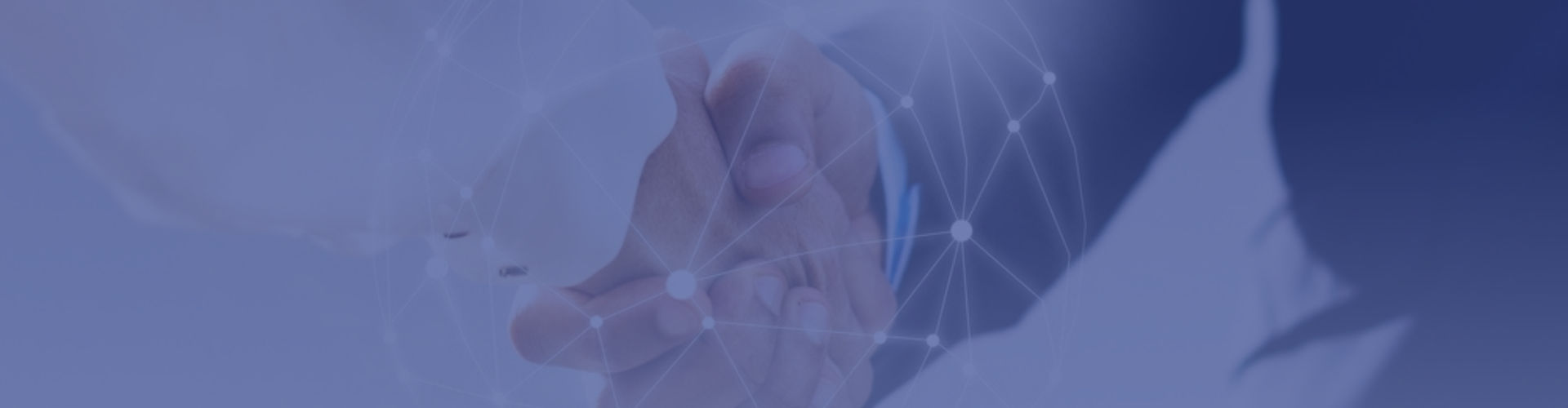 Ppay-by-link visual on blue backdrop