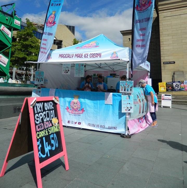 fully branded gazebo