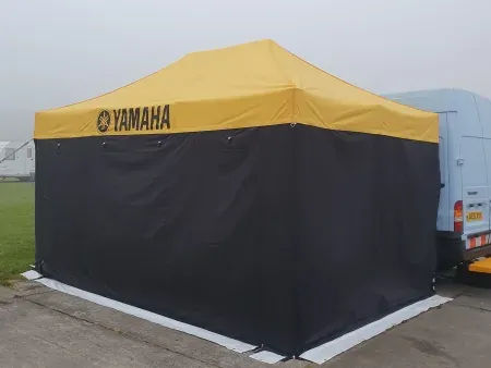 Yamaha Bike pop-up setup