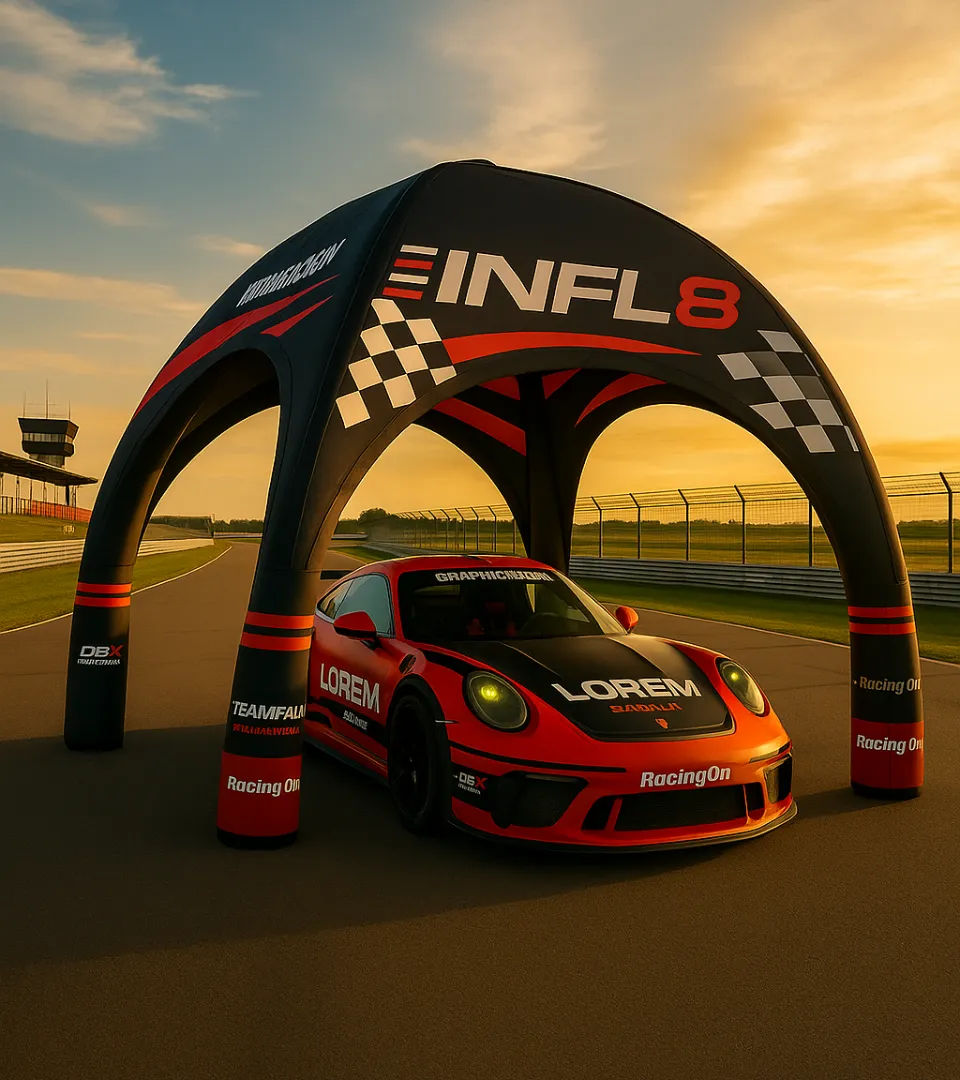 inflatable shelter for gt car