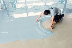 applying epoxy flooring