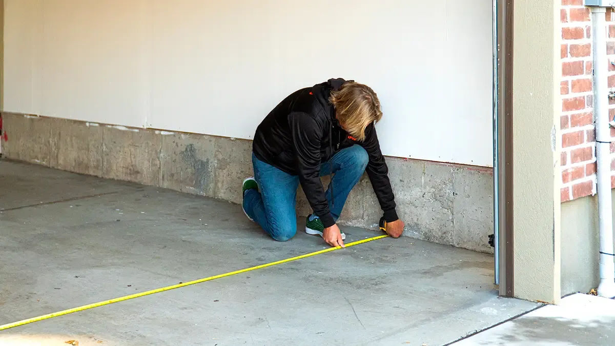 measure your garage