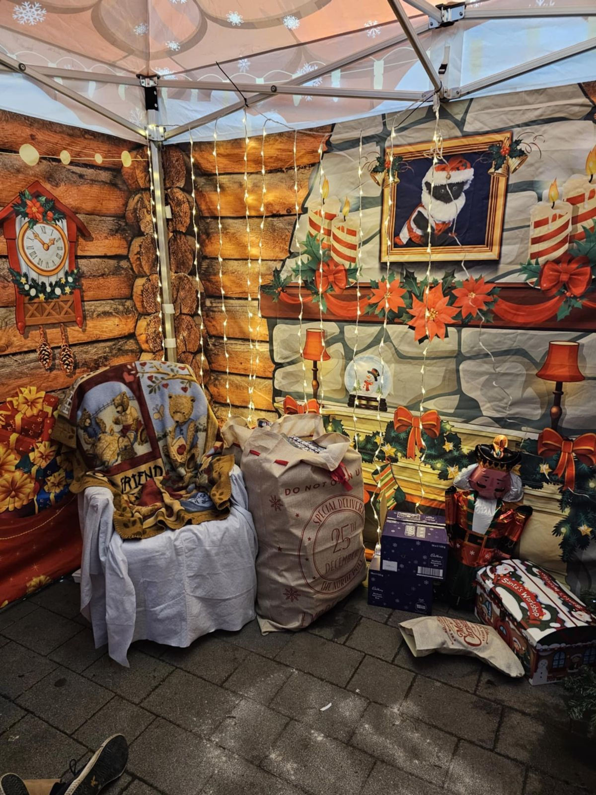 Santas grotto gazebo