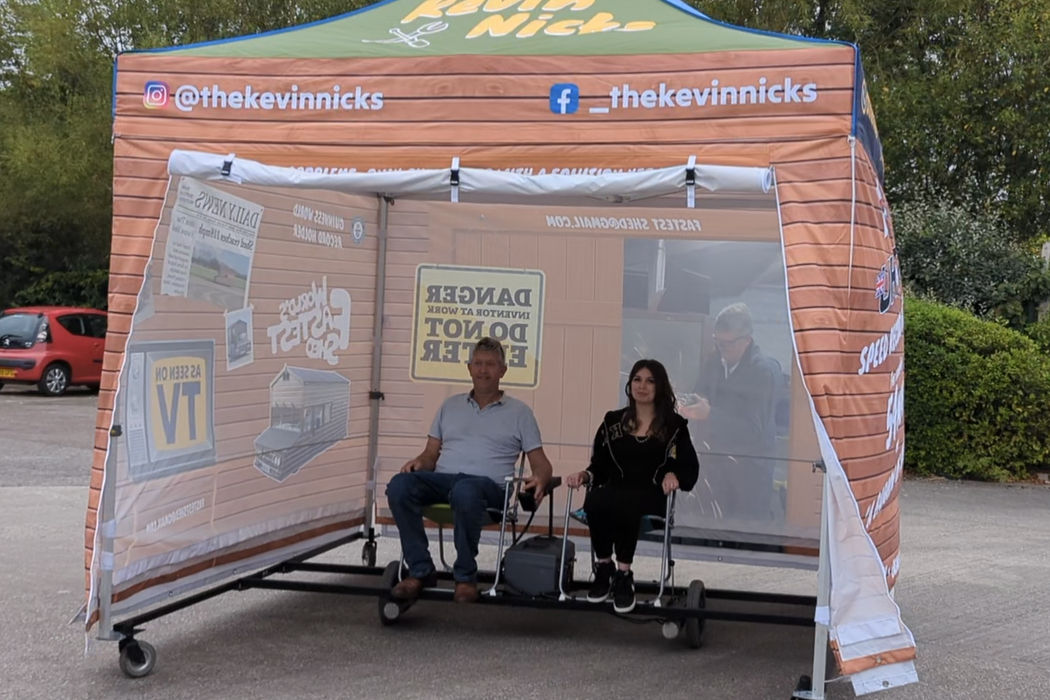 The World's First Driveable Gazebo image