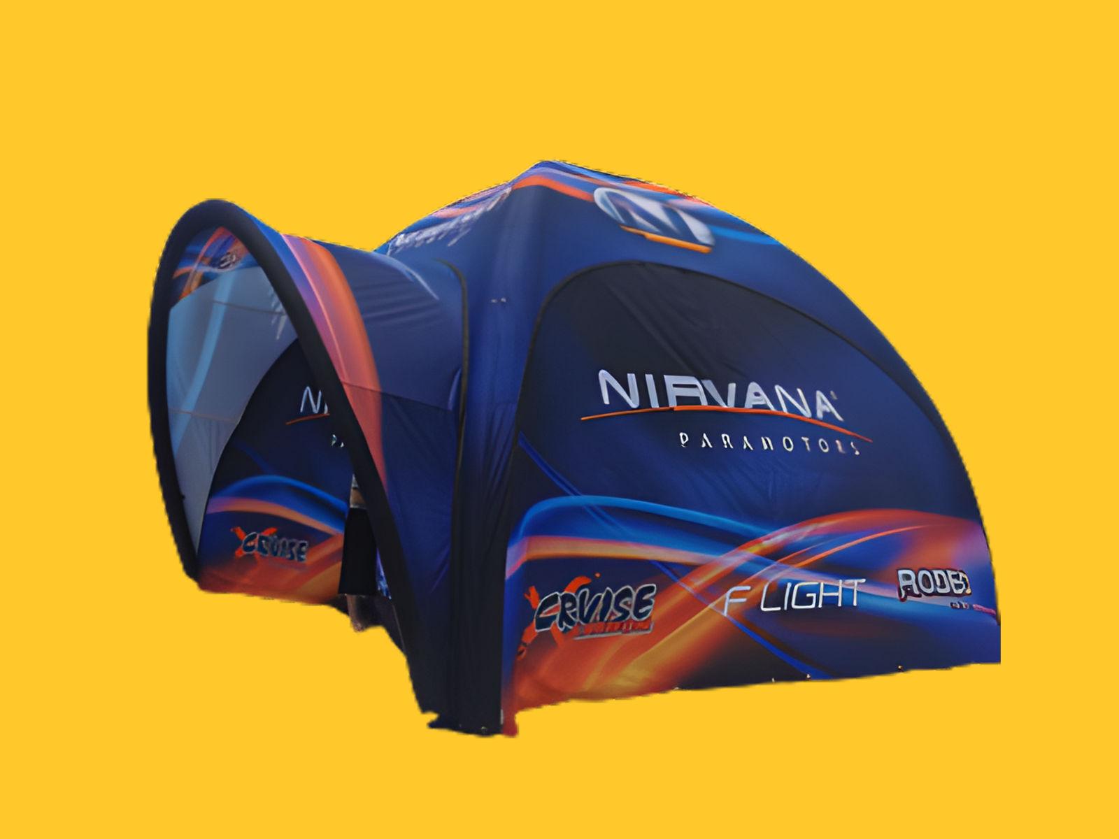 branded inflatable dome