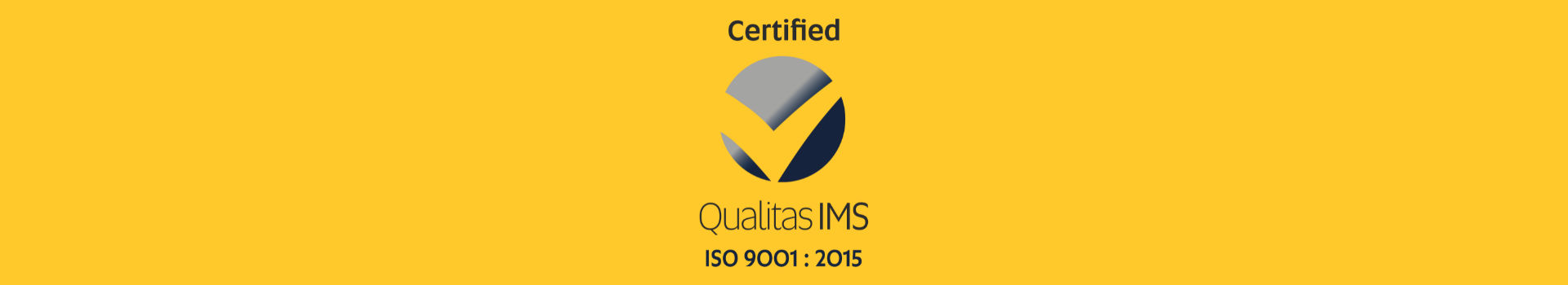 Gala Tent ISO 9001 Accreditation