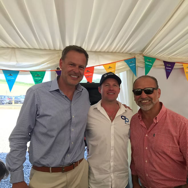 Jason Mace, Peter Jones and Theo Paphitis