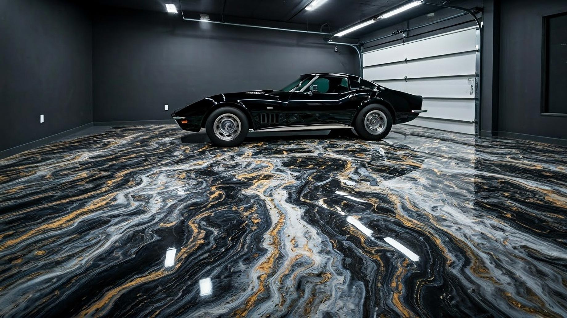 epoxy coated floor