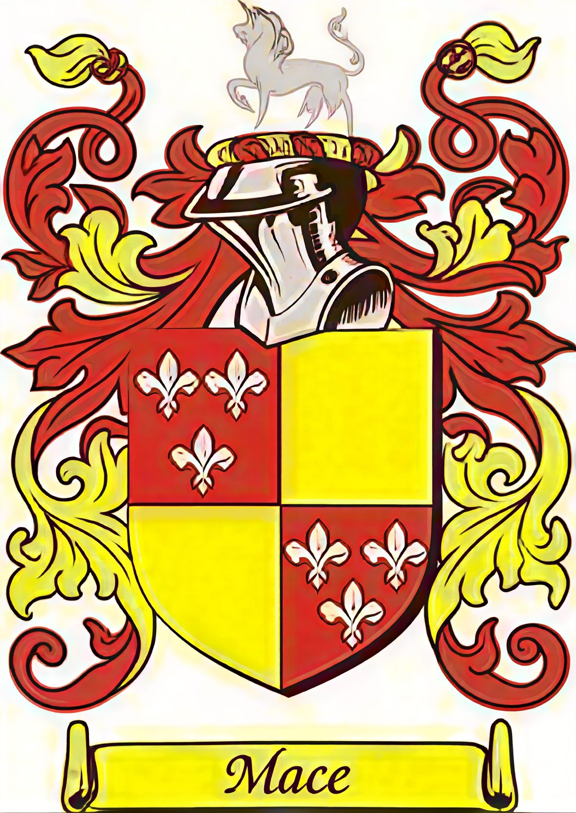 Mace Family Crest