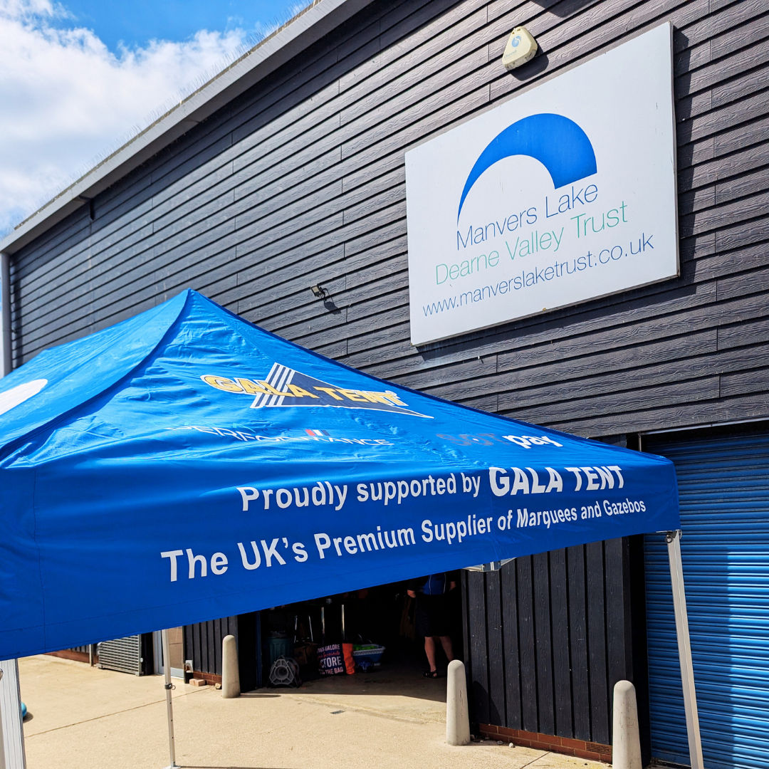 Printed gazebo for Manvers Lake Trust