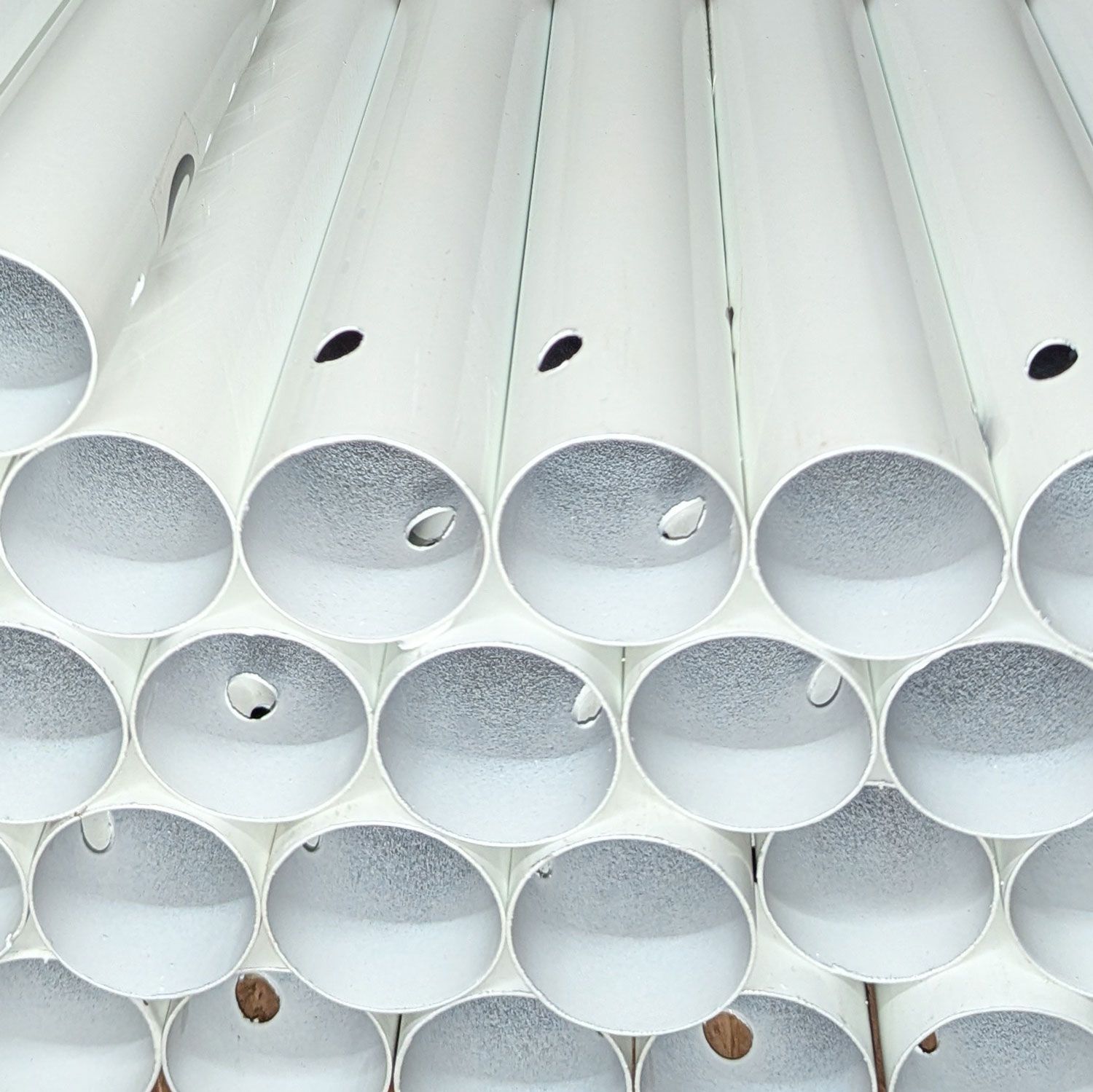 solid white marquee pole from gala tent