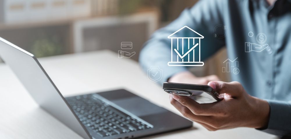 visual representation of somebody making a successful payment