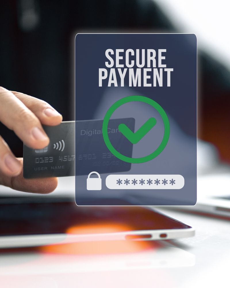 Somebody uses a credit card to make a payment by telephone