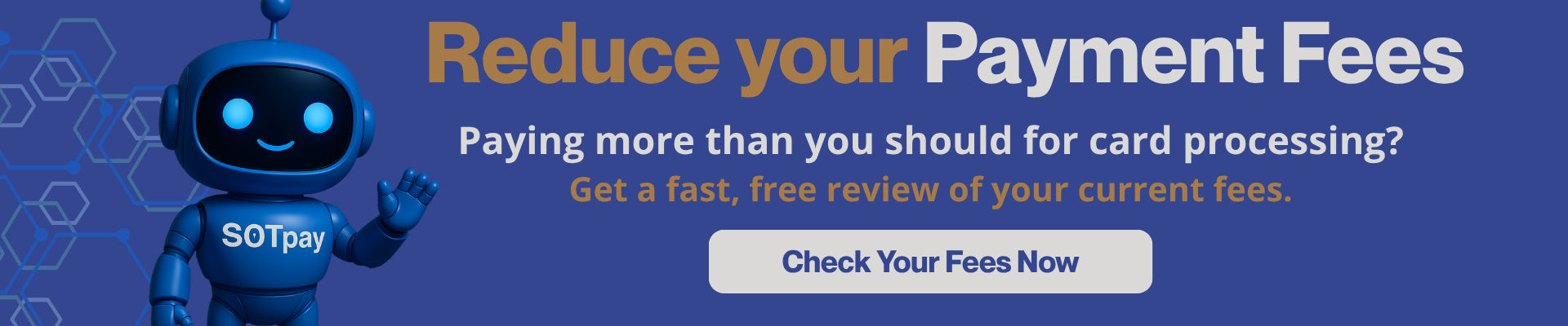 Reduce payment fees for business