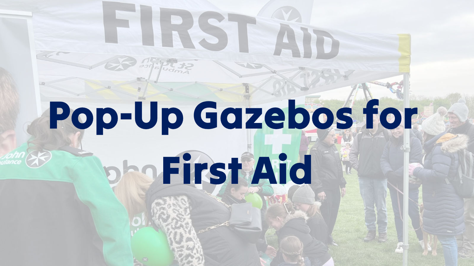 link box for pop up gazebos for first aid